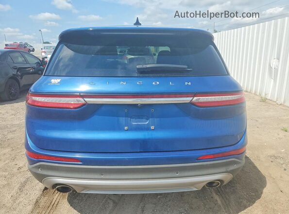 5LMCJ1C91MUL05671 2021 LINCOLN CORSAIR Blue Вид ззаду