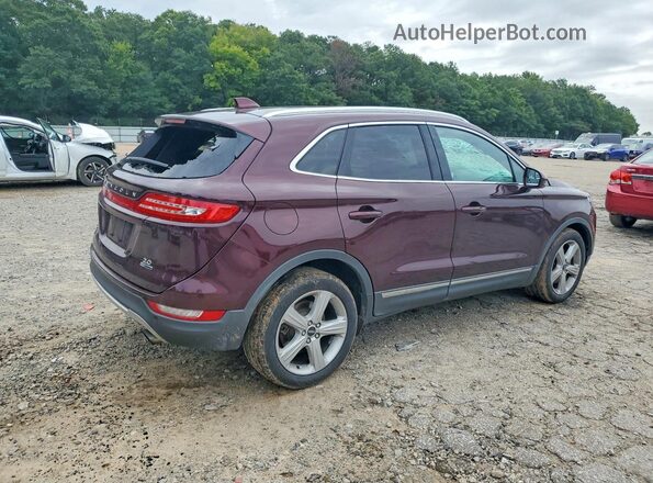 5LMCJ1C94GUJ15609 2016 LINCOLN MKC Бордовый Задняя правая четверть