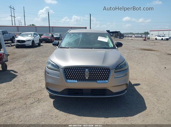 5LMCJ1C94LUL15805 2020 LINCOLN CORSAIR Золотой Вид щитка приборов