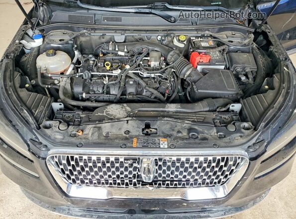 5LMCJ1C96LUL10895 2020 LINCOLN CORSAIR Black Engine compartment view