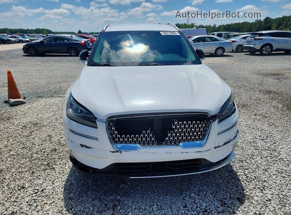 5LMCJ1C96LUL20519 2020 LINCOLN CORSAIR White Widok z przodu