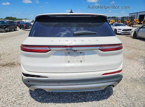 5LMCJ1C96LUL20519 2020 LINCOLN CORSAIR White Widok z tyłu
