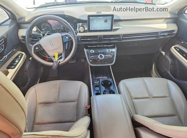 5LMCJ1C96LUL20519 2020 LINCOLN CORSAIR White Widok deski rozdzielczej