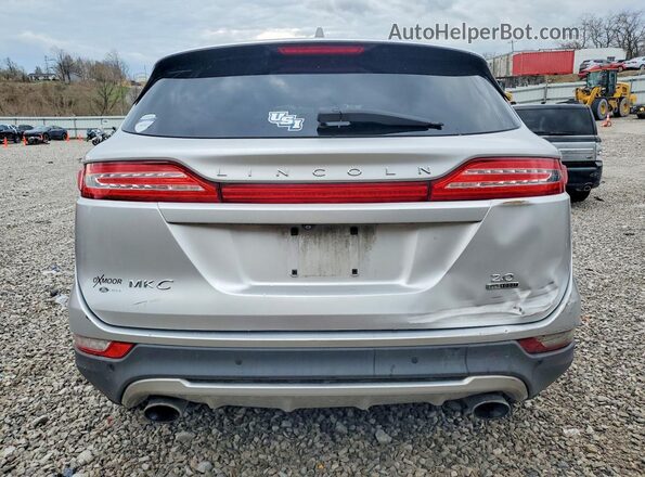 5LMCJ1C97GUJ00859 2016 LINCOLN MKC Серебряный Вид сзади