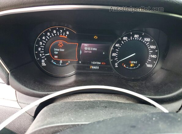 5LMCJ1C97GUJ00859 2016 LINCOLN MKC Серебряный Вид щитка приборов