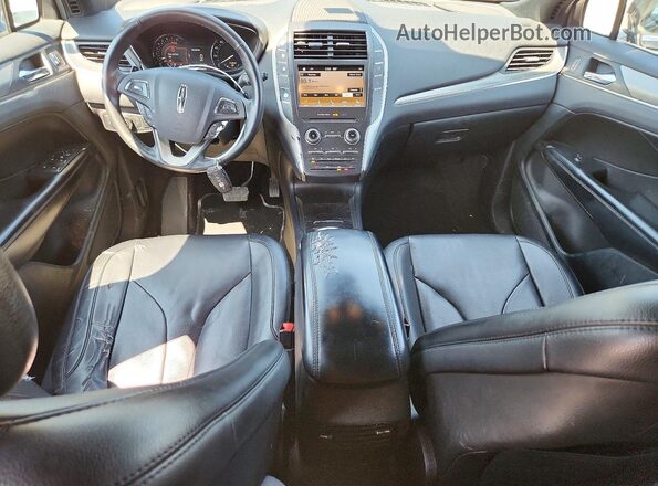 5LMCJ1C98HUL12042 2017 LINCOLN MKC Black Вид панелі приладів