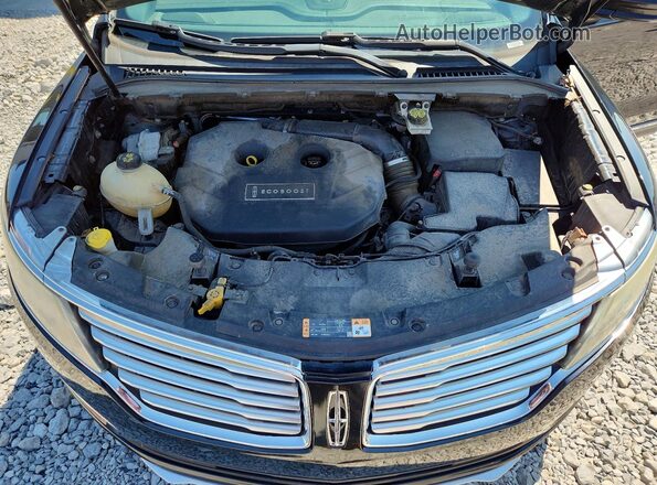 5LMCJ1C98HUL12042 2017 LINCOLN MKC Black Вид підкапотного простору