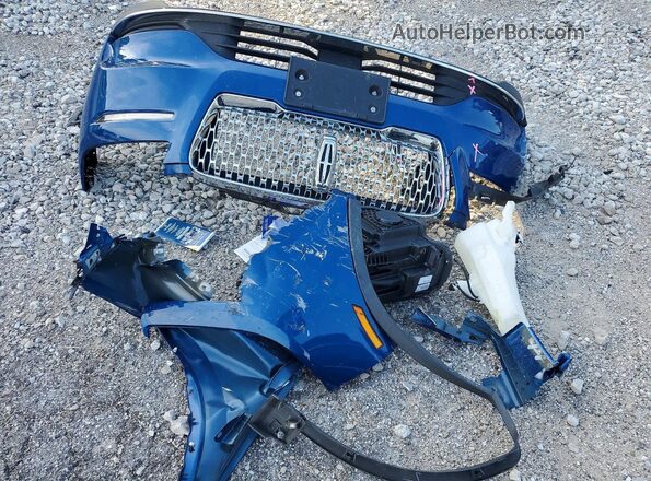 5LMCJ1C98LUL21557 2020 LINCOLN CORSAIR Blue Engine compartment view