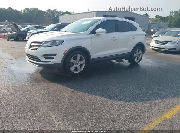 5LMCJ1C99JUL18700 2018 LINCOLN MKC White Front left