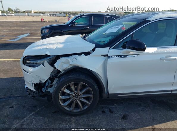 5LMCJ1C99LUL09093 2020 LINCOLN CORSAIR White Widok z przodu
