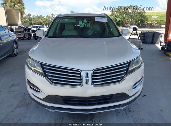 5LMCJ1C9XJUL00481 2018 LINCOLN MKC White ხელსაწყოთა პანელის ხედი