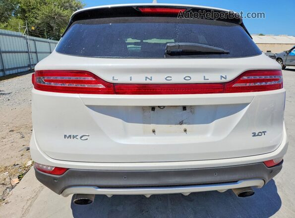 5LMCJ1C9XJUL08323 2018 LINCOLN MKC Белый Вид подкапотного пространства