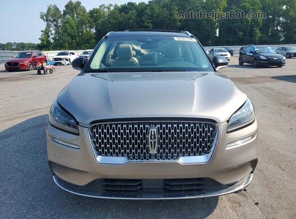 5LMCJ1C9XLUL07773 2020 LINCOLN CORSAIR Brown Widok z przodu