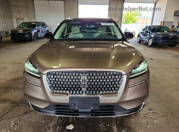5LMCJ1D90LUL28792 2020 LINCOLN CORSAIR Beige Widok z przodu
