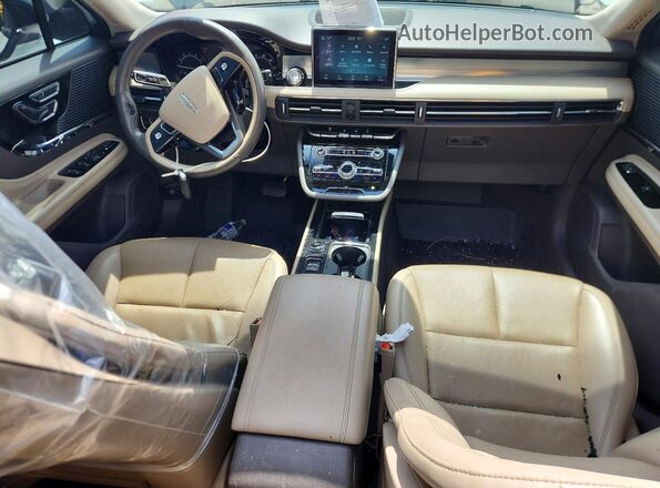 5LMCJ1D90NUL07587 2022 LINCOLN CORSAIR White Dashboard view