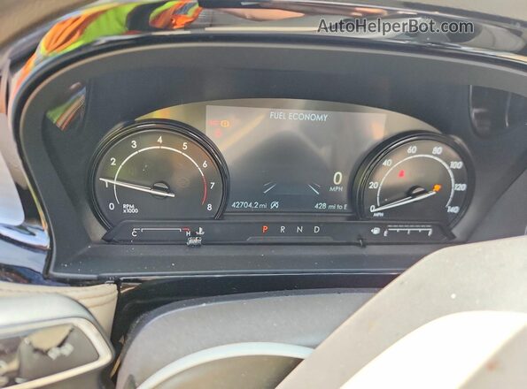 5LMCJ1D90NUL07587 2022 LINCOLN CORSAIR White Instrument cluster view