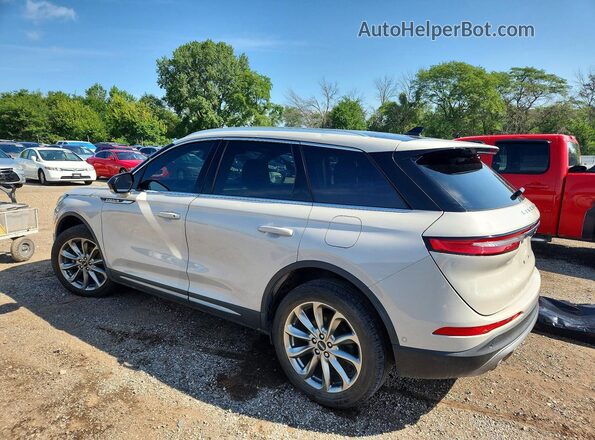 5LMCJ1D91LUL17008 2020 LINCOLN CORSAIR Beige Trasero izquierdo