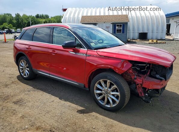 5LMCJ1D91NUL26357 2022 LINCOLN CORSAIR Maroon Delantero derecho
