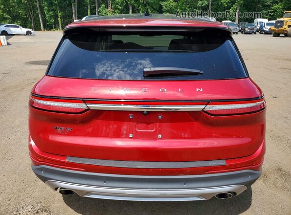 5LMCJ1D91NUL26357 2022 LINCOLN CORSAIR Maroon Vista trasera