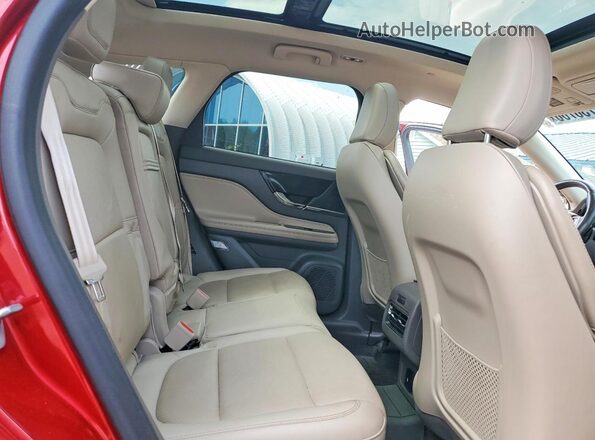 5LMCJ1D91NUL26357 2022 LINCOLN CORSAIR Maroon Vista interior trasera
