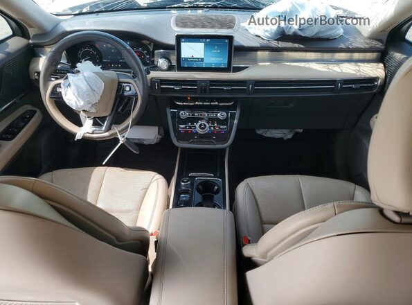 5LMCJ1D93MUL00485 2021 LINCOLN CORSAIR White Առջևի վահանակի տեսք