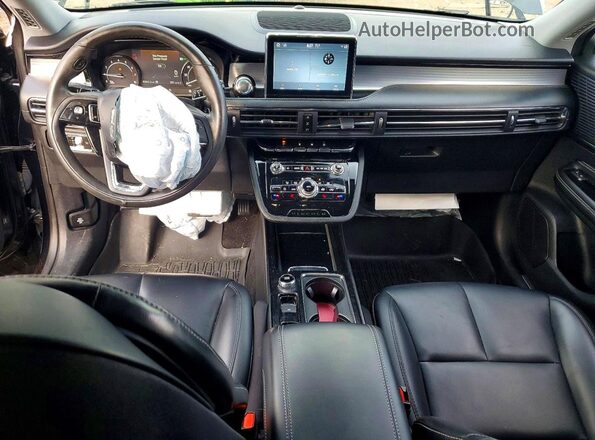 5LMCJ1D93MUL11289 2021 LINCOLN CORSAIR Black Widok deski rozdzielczej