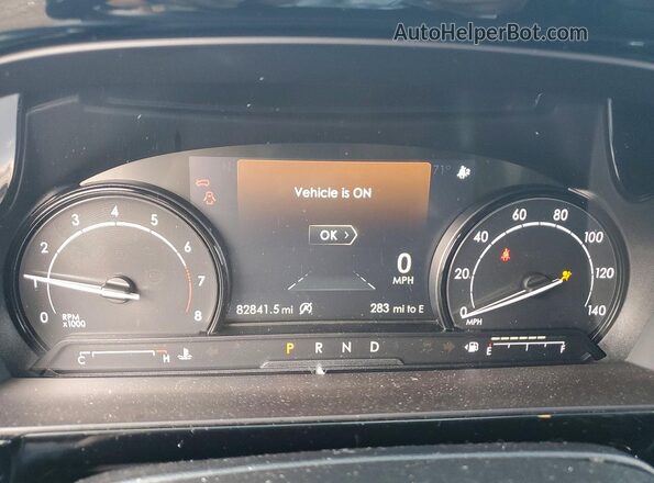 5LMCJ1D93MUL11289 2021 LINCOLN CORSAIR Black Widok zestawu wskaźników