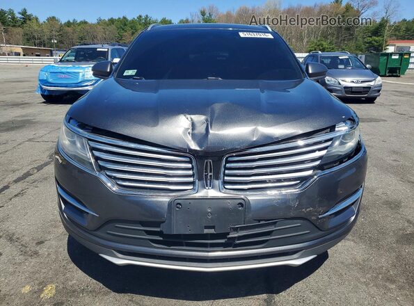 5LMCJ1D94HUL46459 2017 LINCOLN MKC Black Widok z przodu