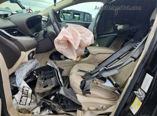5LMCJ1D95HUL31694 2017 LINCOLN MKC Black Front interior view