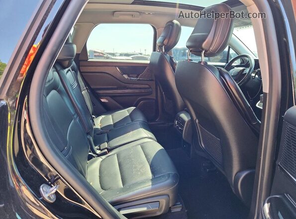 5LMCJ1D95LUL07131 2020 LINCOLN CORSAIR Black Вид задніх сидінь