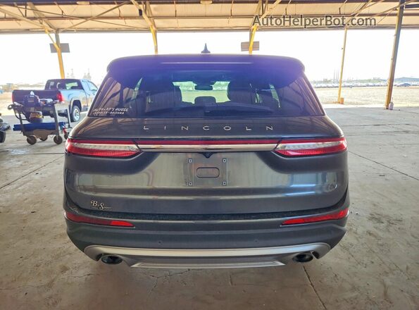5LMCJ1D95LUL29744 2020 LINCOLN CORSAIR Black Rear view
