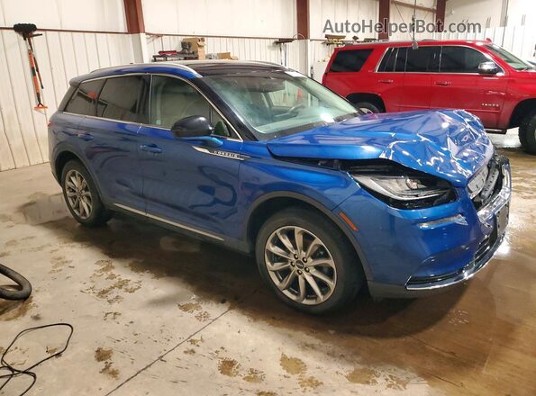 5LMCJ1D98LUL00805 2020 LINCOLN CORSAIR Blue Przód prawy