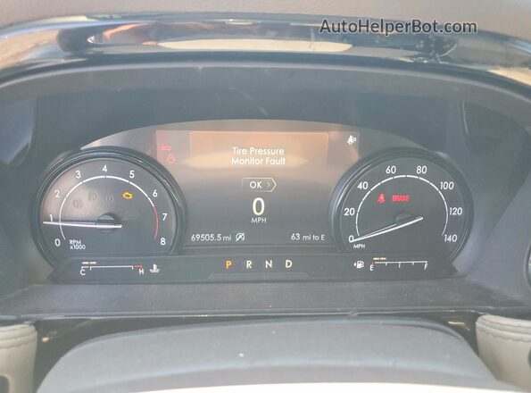 5LMCJ1D98LUL18608 2020 LINCOLN CORSAIR White Вид щитка приладів