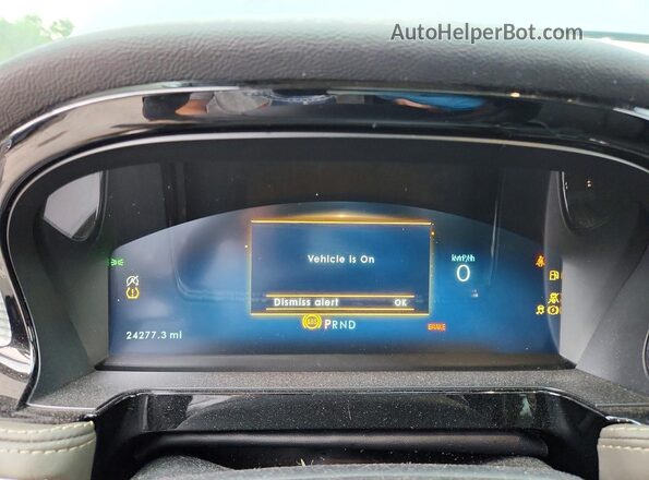 5LMCJ1DA3RUL03663 2024 LINCOLN CORSAIR Blue Instrument cluster view