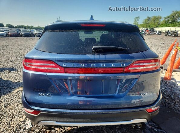 5LMCJ2C90JUL08725 2018 LINCOLN MKC Blue Rear view