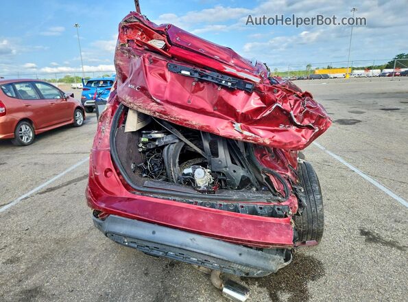 5LMCJ2C92HUL09496 2017 LINCOLN MKC Maroon Вид ззаду