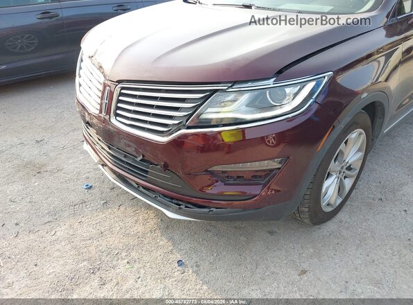 5LMCJ2C92HUL69603 2017 LINCOLN MKC Maroon Դիմացի տեսք