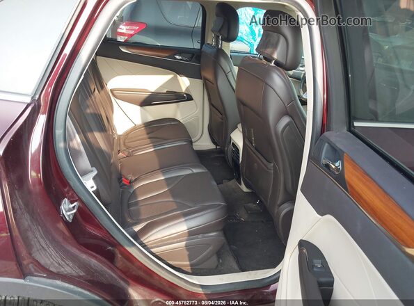 5LMCJ2C92HUL69603 2017 LINCOLN MKC Maroon VIN կոդի պիտակի տեսք
