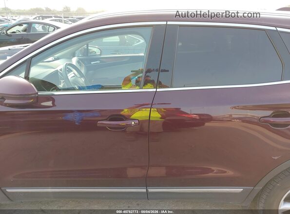 5LMCJ2C92HUL69603 2017 LINCOLN MKC Maroon Սալոնի 360 աստիճան տեսք