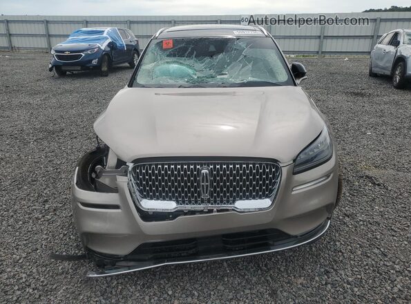 5LMCJ2C92LUL10933 2020 LINCOLN CORSAIR Beige Widok z przodu
