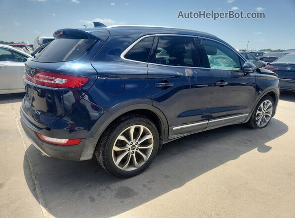 5LMCJ2C95HUL36367 2017 LINCOLN MKC Blue Задня права чверть