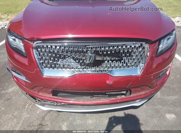 5LMCJ2C95KUL37462 2019 LINCOLN MKC Red Widok z przodu