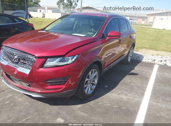 5LMCJ2C95KUL37462 2019 LINCOLN MKC Red Przód lewy