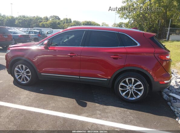 5LMCJ2C95KUL37462 2019 LINCOLN MKC Red 