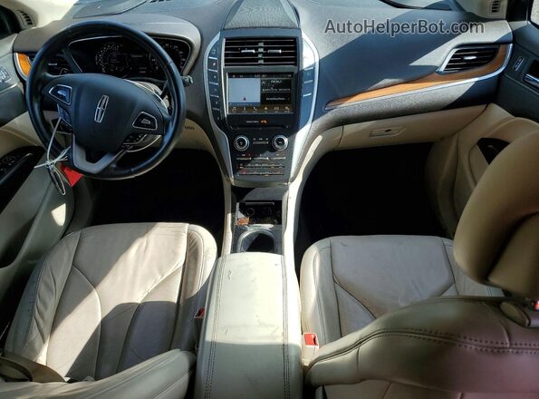 5LMCJ2C96JUL12066 2018 LINCOLN MKC Фиолетовый Вид панели приборов