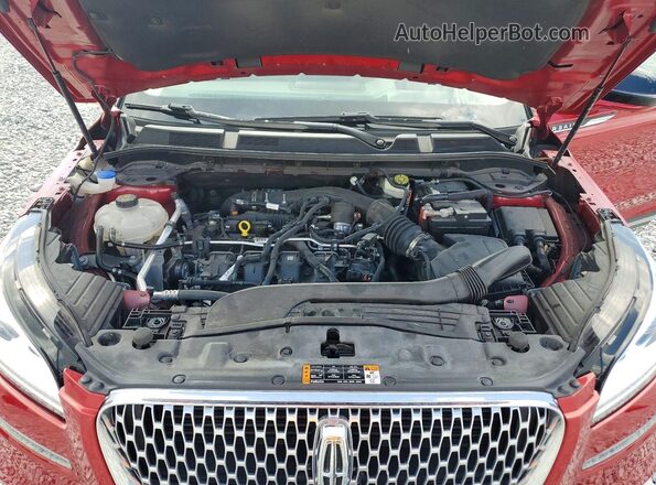 5LMCJ2C97NUL10848 2022 LINCOLN CORSAIR Red Widok wnętrza z tyłu