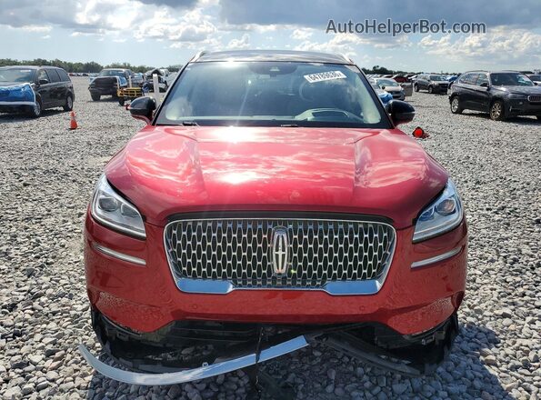 5LMCJ2C97NUL10848 2022 LINCOLN CORSAIR Red Widok z przodu