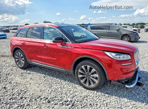 5LMCJ2C97NUL10848 2022 LINCOLN CORSAIR Red Przód prawy