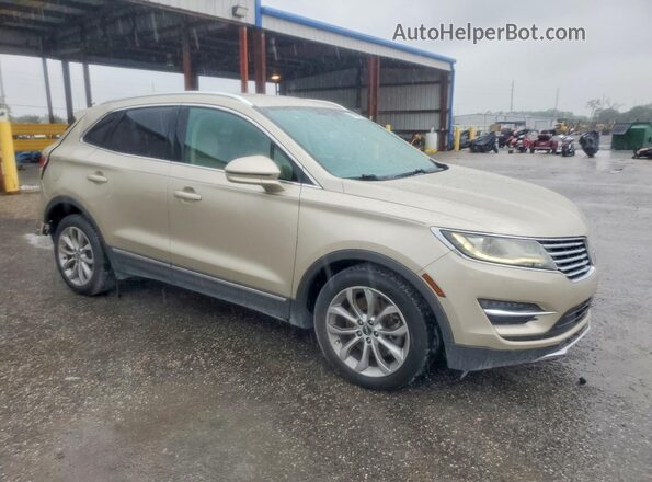 5LMCJ2C98HUL13715 2017 LINCOLN MKC Beige Delantero derecho