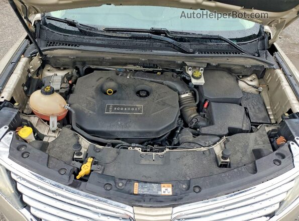 5LMCJ2C98HUL13715 2017 LINCOLN MKC Beige Vista del compartimento del motor